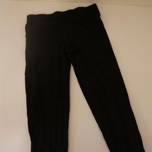 Victoria’s Secret Pink Black Leggings